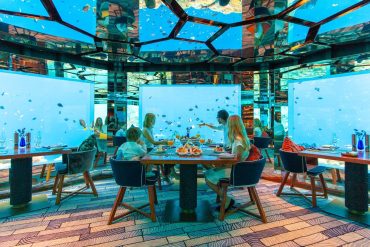 馬爾地夫餐廳│盤點馬爾地夫８間海底餐廳，此生必體驗！絕美環繞海景、浪漫無極限
